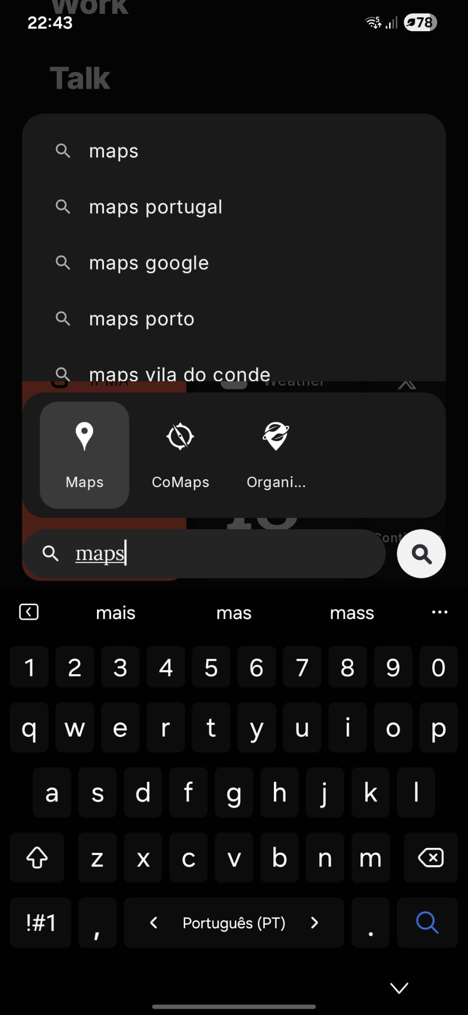 SEARCH OVERLAY